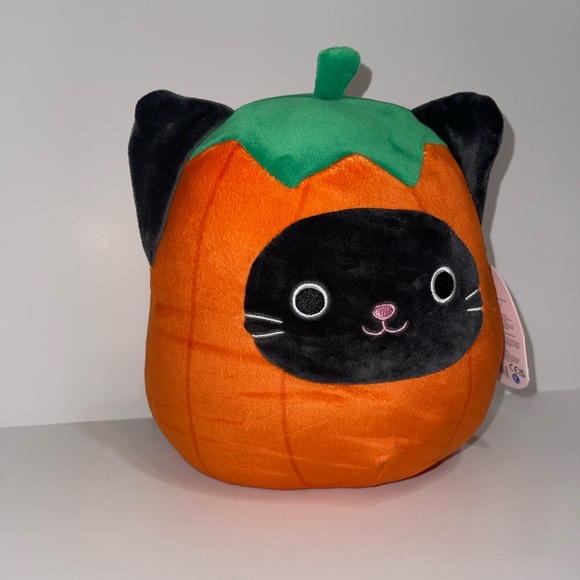 Halloween Squishmallows Calio the Pumpkin 8" Stuffed Plush 2022 - Picture 2 of 6